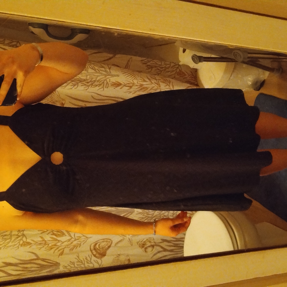 Black Halter Dress